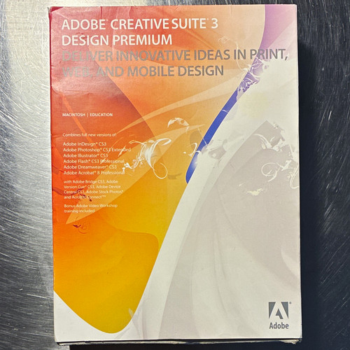 Adobe creative suite design - adobe, 3