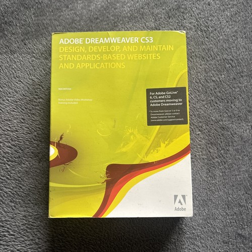Adobe dreamweaver cs3 - cs3, design